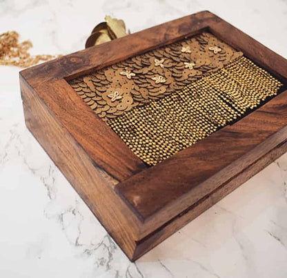 PRE-ORDER - Kolkata Wooden Clutch