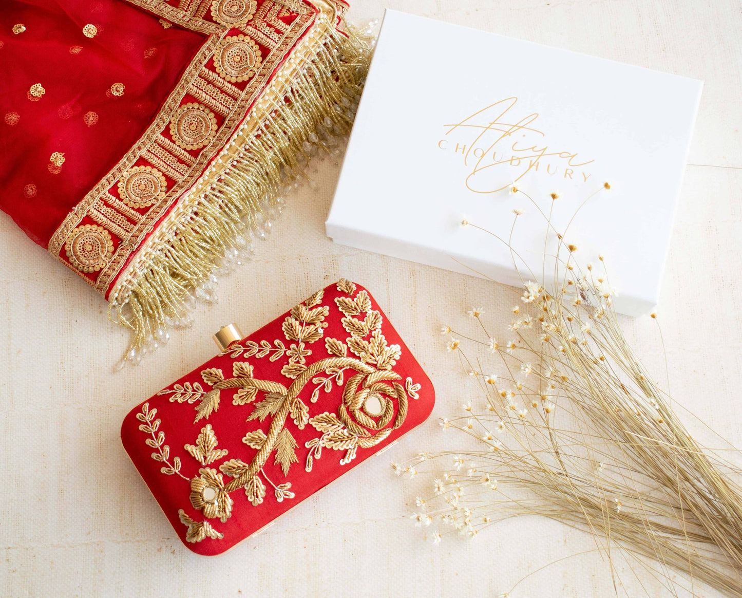 PRE-ORDER - Anika - Red Silk