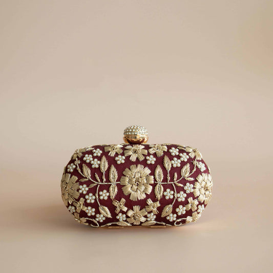 PRE-ORDER - ASHA - Oval (Maroon)