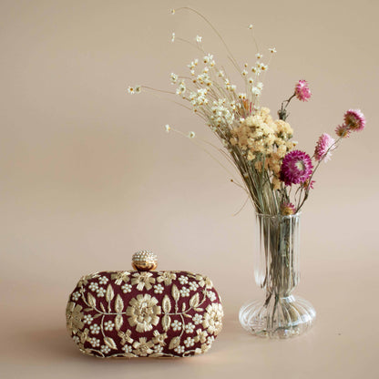 PRE-ORDER - ASHA - Oval (Maroon)