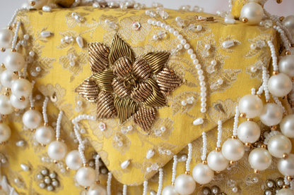 PRE-ORDER - Jasmine Clutch (Yellow)