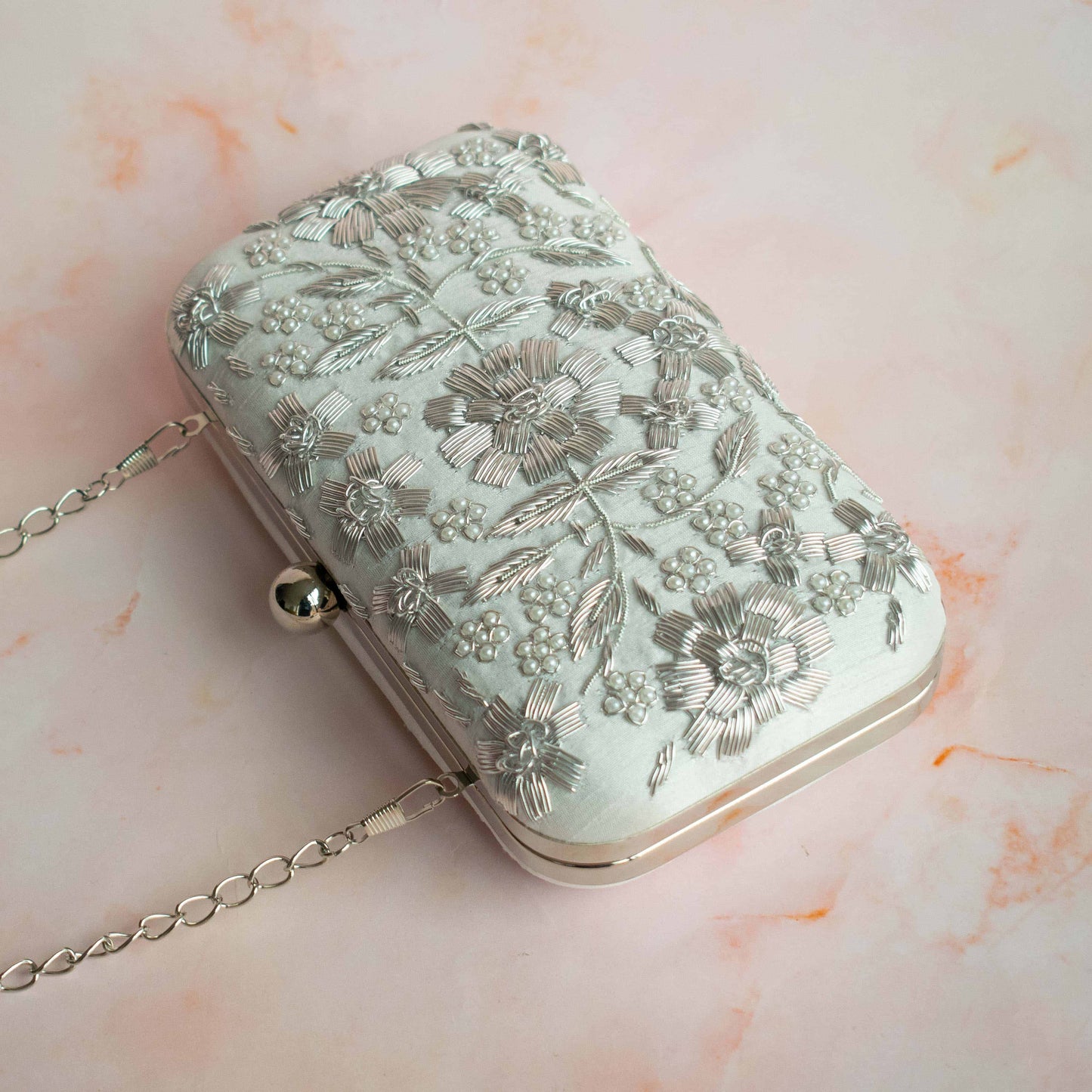 PRE-ORDER - ASHA (Ivory and Silver)