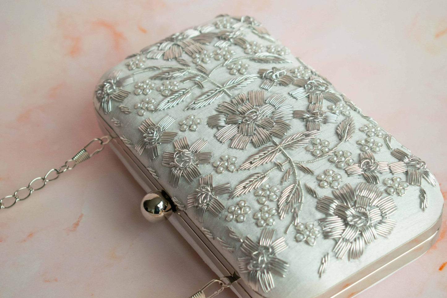 PRE-ORDER - ASHA (Ivory and Silver)