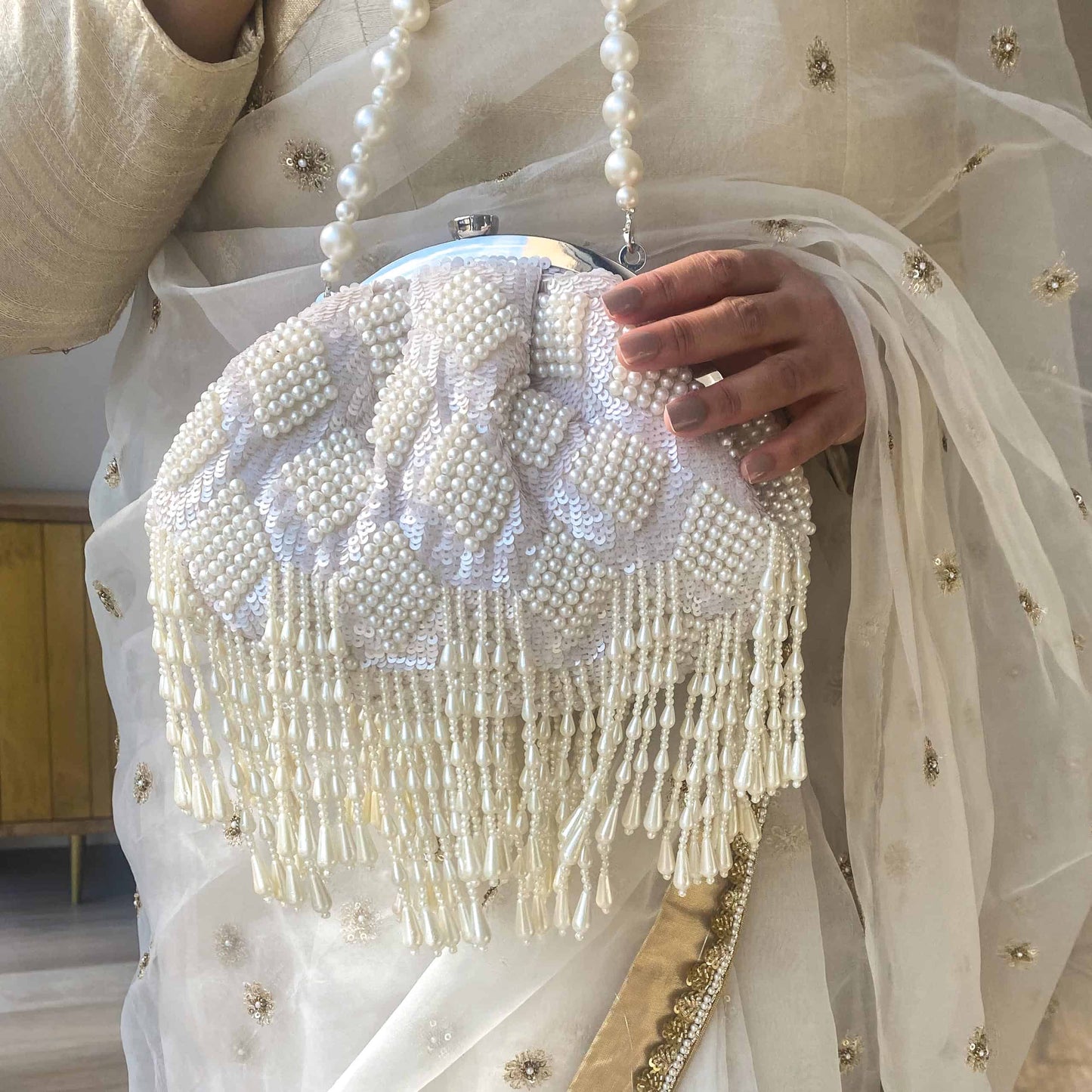 PRE-ORDER - Serena Pearl Purse