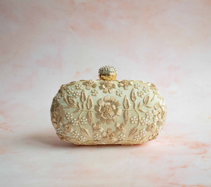 PRE-ORDER - ASHA - Oval (Golden Cream)