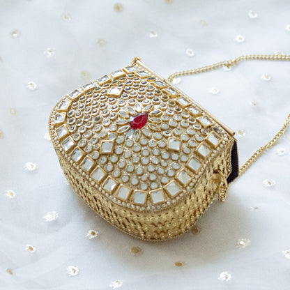 Vendia Mini Kundan Clutch