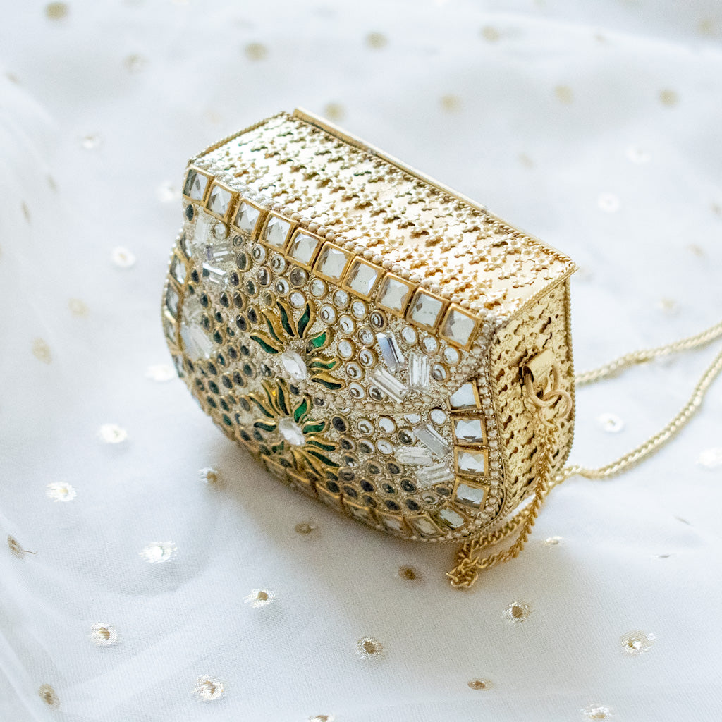 Vendia Mini Kundan Clutch