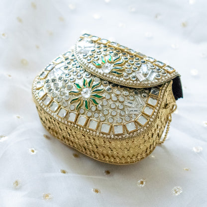 Vendia Mini Kundan Clutch