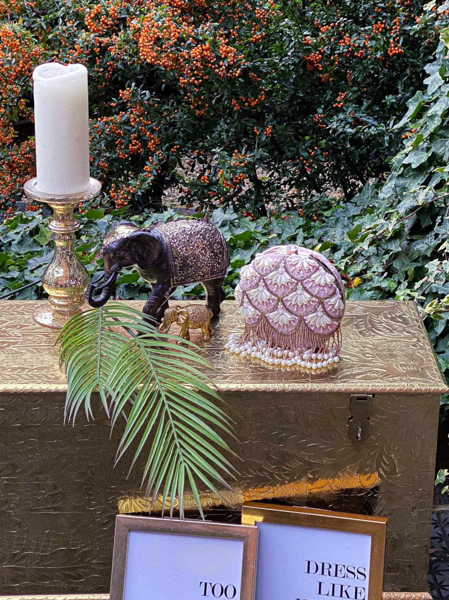 PRE-ORDER - LIYA (minaudière) Nude Pink (Velvet)