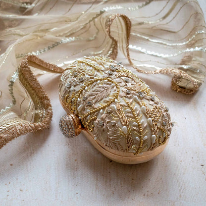 PRE-ORDER - AASHNA (Gold) Clutch