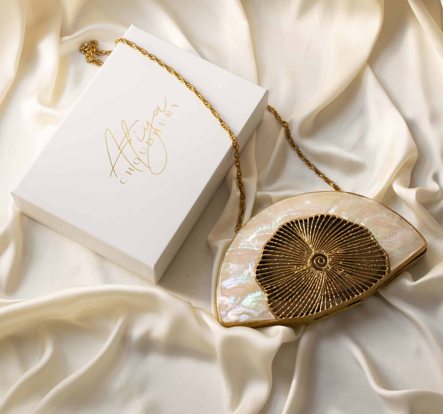 PRE-ORDER - PEONY - (Mother of Pearl) Gold