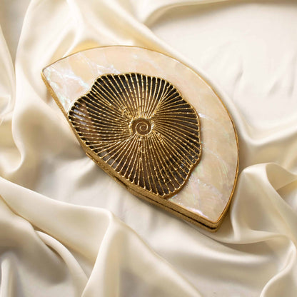 PRE-ORDER - PEONY - (Mother of Pearl) Gold