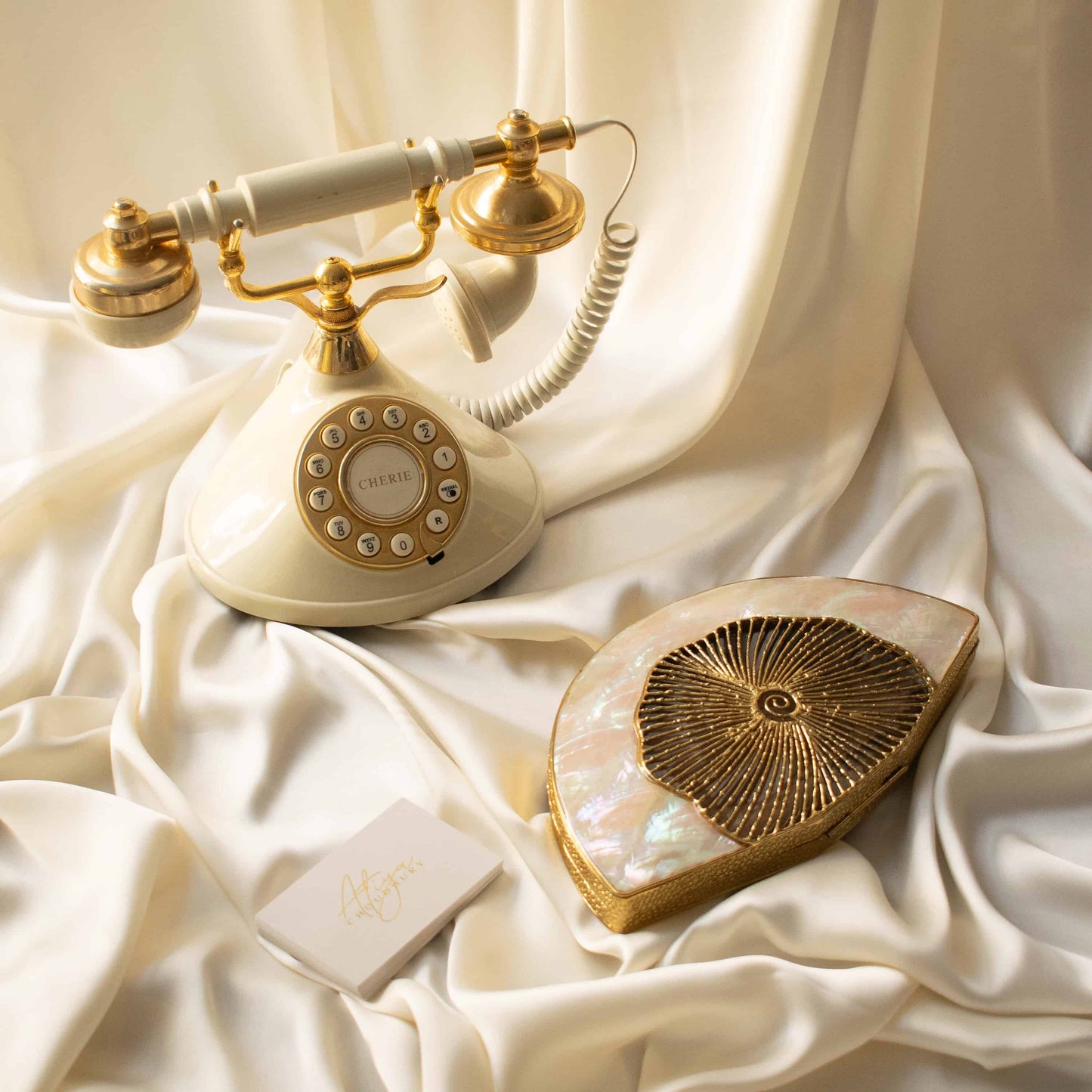 PRE-ORDER - PEONY - (Mother of Pearl) Gold