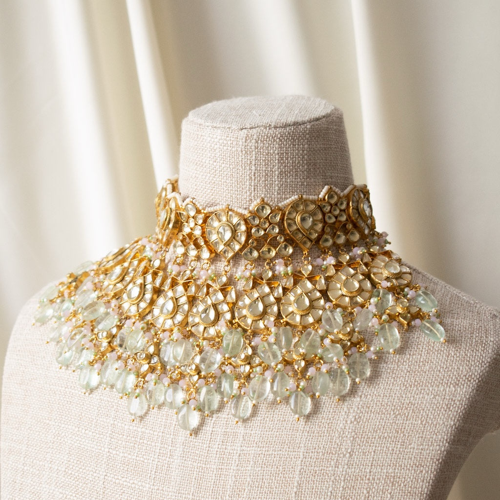 PRE-ORDER - Leylani Kundan Jewellery Set