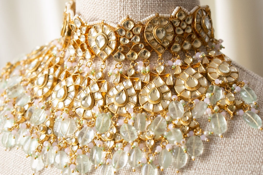 PRE-ORDER - Leylani Kundan Jewellery Set