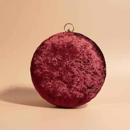 PRE-ORDER - MAHIYA (Round) - Maroon Velvet