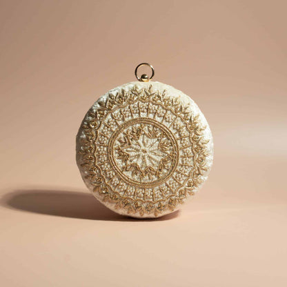 PRE-ORDER - MAHIYA (Round) - Cream Velvet