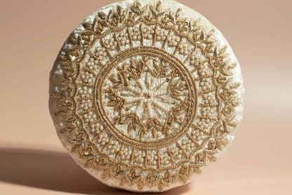 PRE-ORDER - MAHIYA (Round) - Cream Velvet