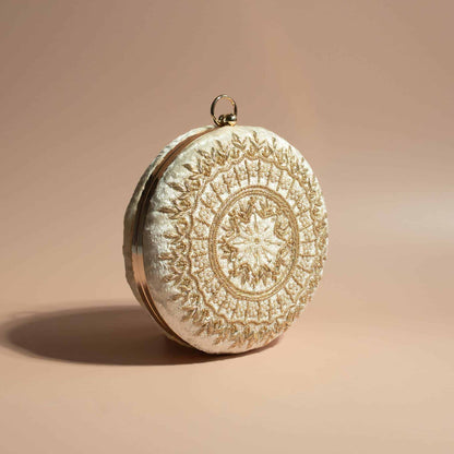 PRE-ORDER - MAHIYA (Round) - Cream Velvet