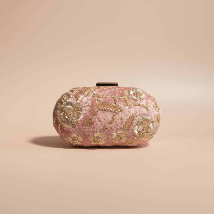 PRE-ORDER - DISHA - Dusky Pink Velvet