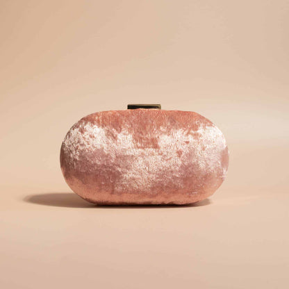 PRE-ORDER - DISHA - Dusky Pink Velvet