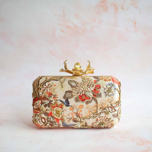 Romantic Floral Clutch