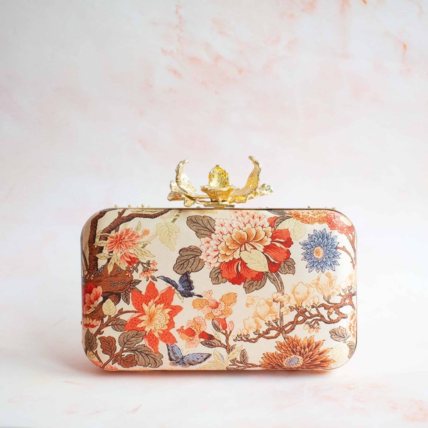 Romantic Floral Clutch