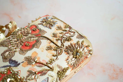 Romantic Floral Clutch