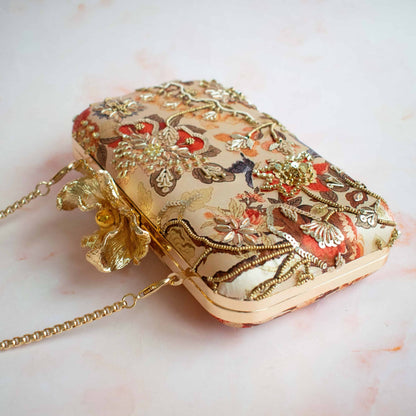 Romantic Floral Clutch