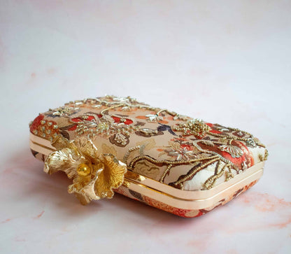 Romantic Floral Clutch