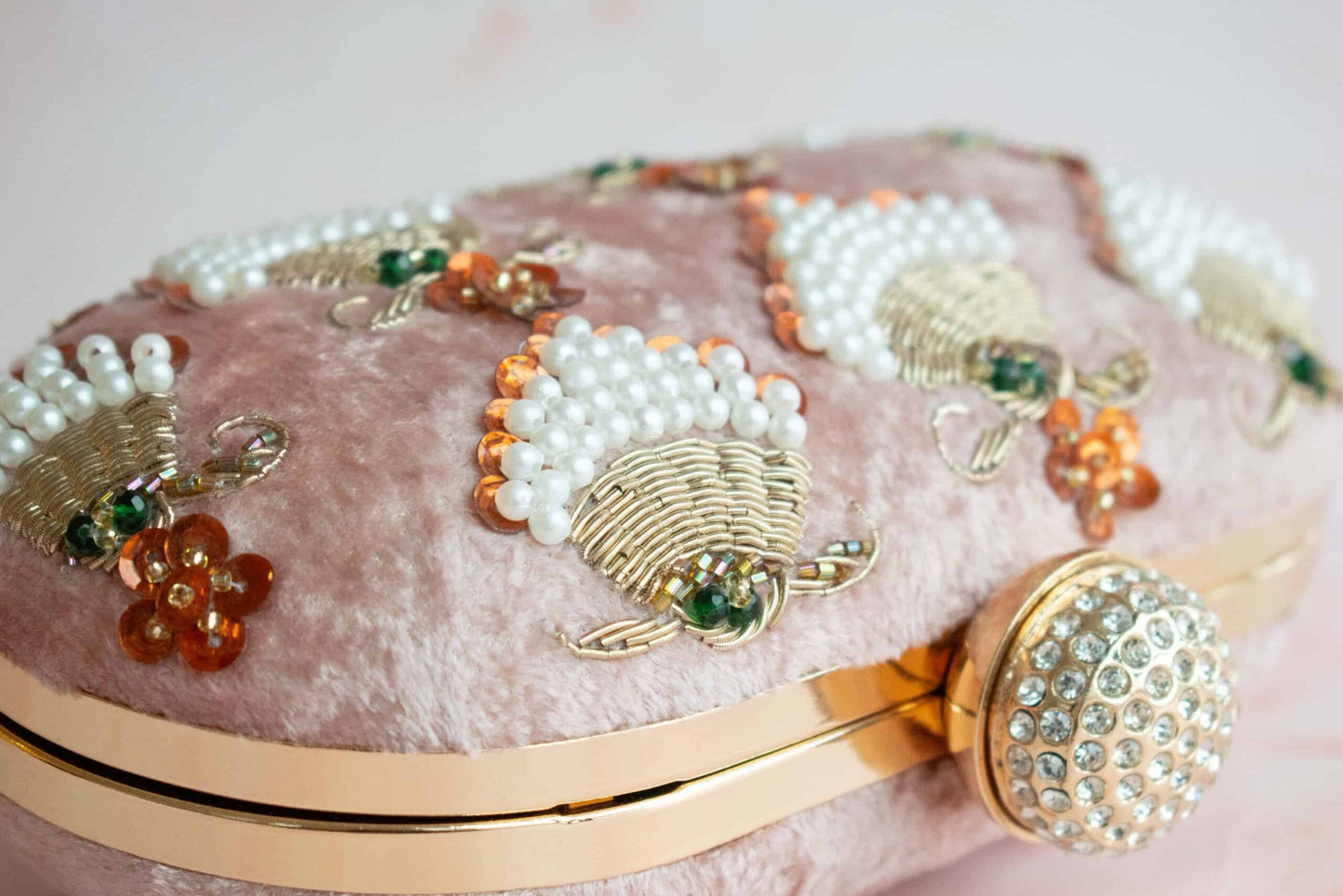 PRE-ORDER - Vaniya (Dusky Pink Velvet)