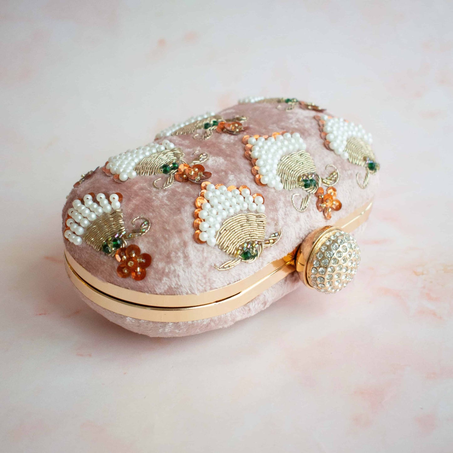 PRE-ORDER - Vaniya (Dusky Pink Velvet)