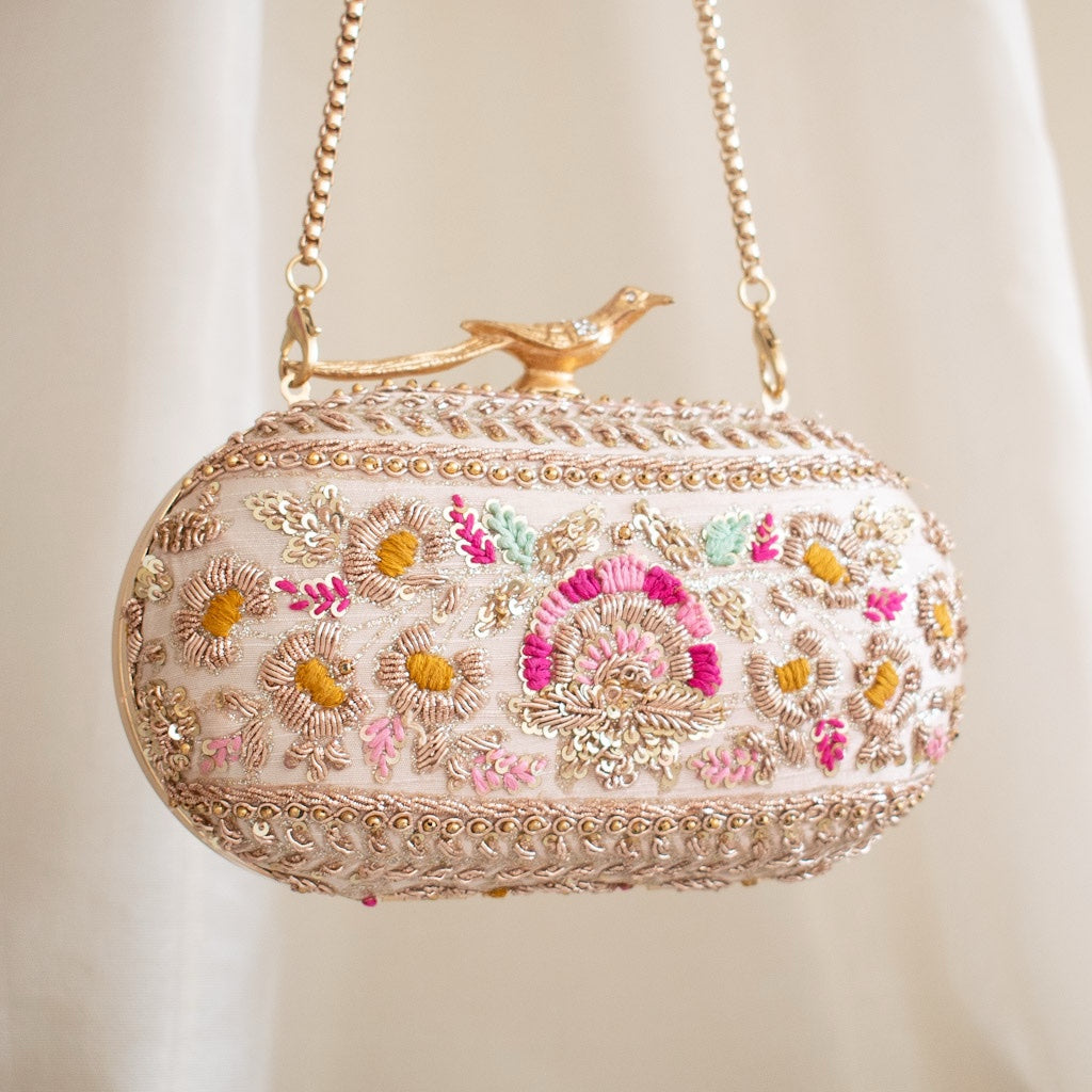 Rosabelle (Nude Pink Silk)