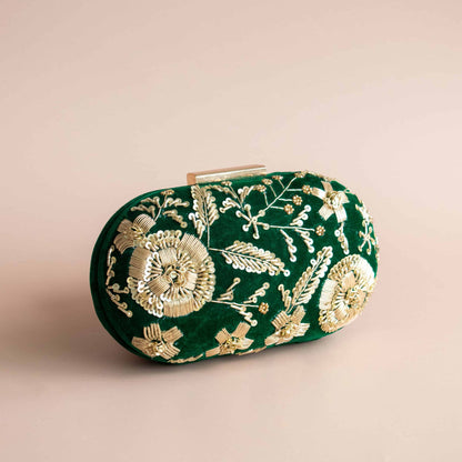 PRE-ORDER - ANAYA - Emerald Green Velvet