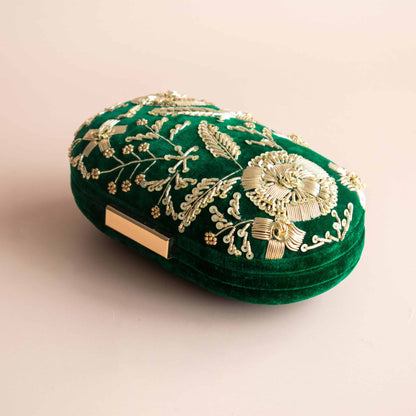 PRE-ORDER - ANAYA - Emerald Green Velvet