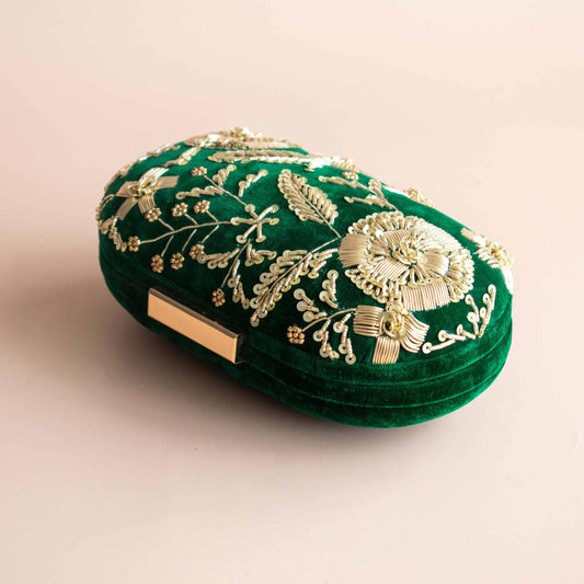 PRE-ORDER - ANAYA - Emerald Green Velvet