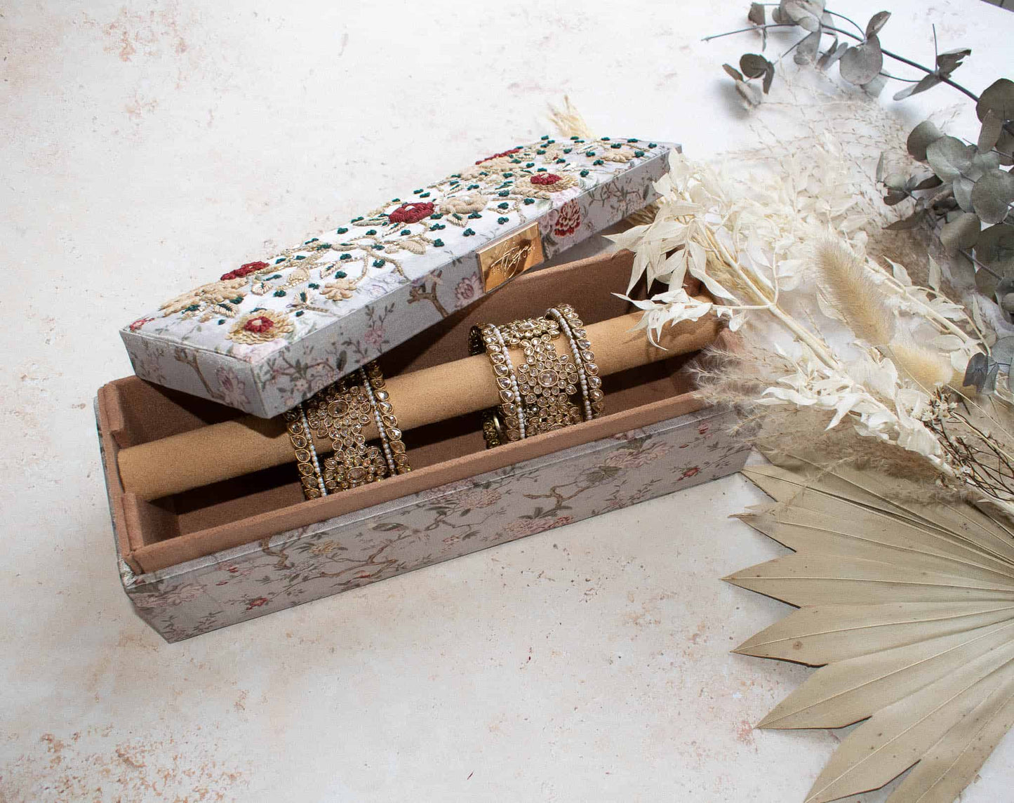 PRE-ORDER- Alessia (Mint) Bangle Box