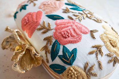 PRE-ORDER - Sara - Oval (Floral Clasp)