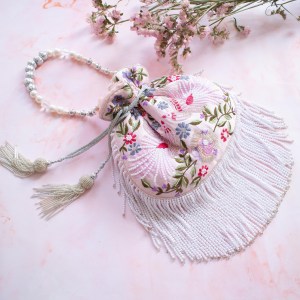 Pre-Order – Spring Bloom Pouch (Light Pink)