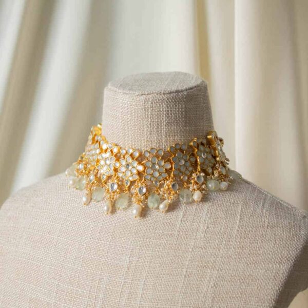 PRE-ORDER - Amalia Mother of Pearl Jewellery Set - Image 2
