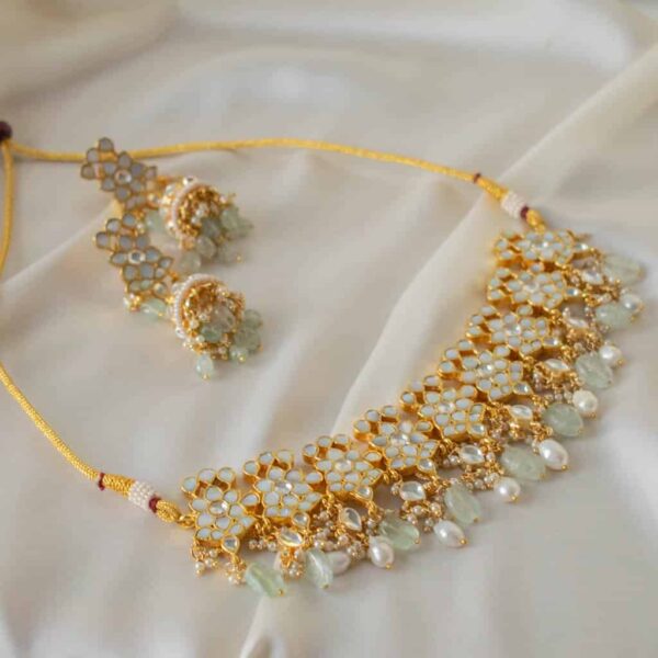 PRE-ORDER - Amalia Mother of Pearl Jewellery Set - Image 9