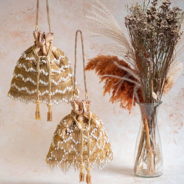 PRE-ORDER - AMAYA Potli Bag (Gold)