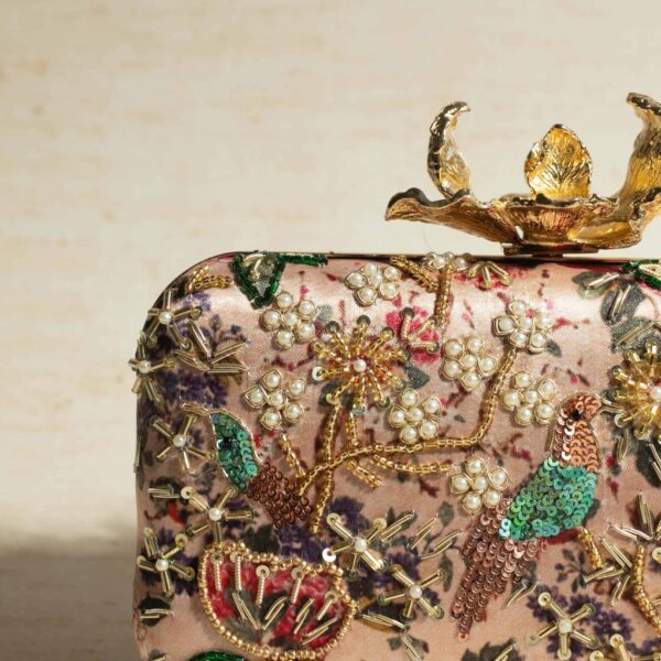 PRE-ORDER - MUMBAI DREAMS (Nude Pink) -  Floral Clasp - Image 9