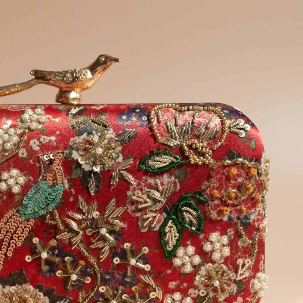 PRE-ORDER - MUMBAI DREAMS (Red) - Bird Clasp - Image 4