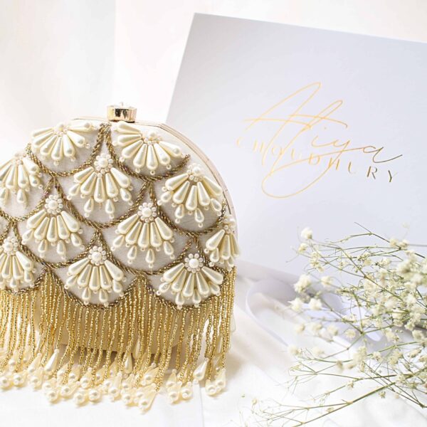 PRE-ORDER - LIYA (Minaudière) - Ivory - Image 3