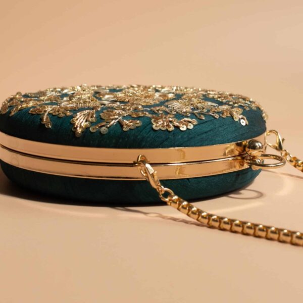 PRE-ORDER - ARYA (Bottle Green Silk) - Image 6
