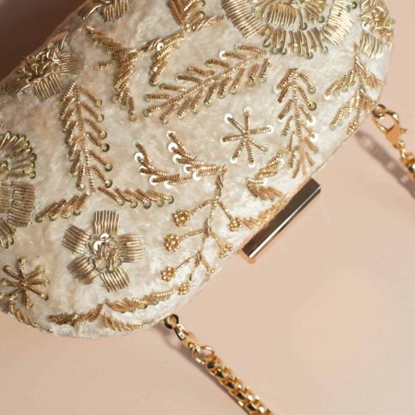 PRE-ORDER - ANAYA - Cream Velvet - Image 8