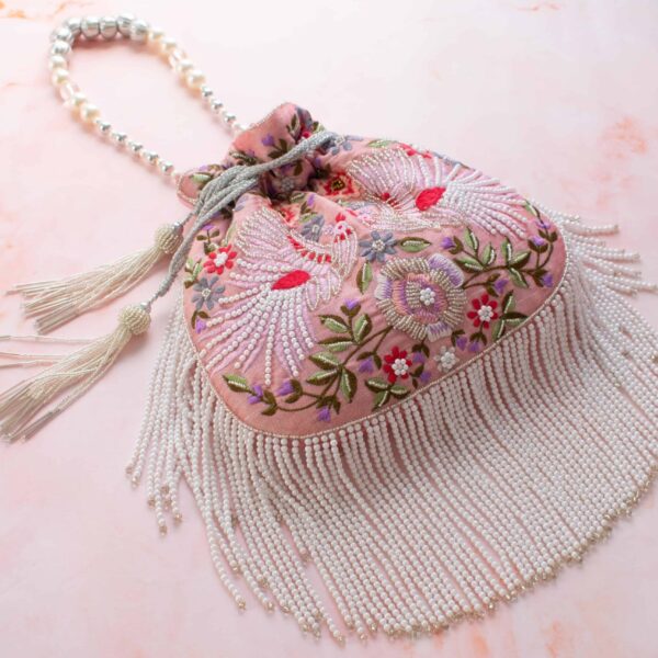 PRE-ORDER - Spring Bloom Pouch (Pink) - Image 2