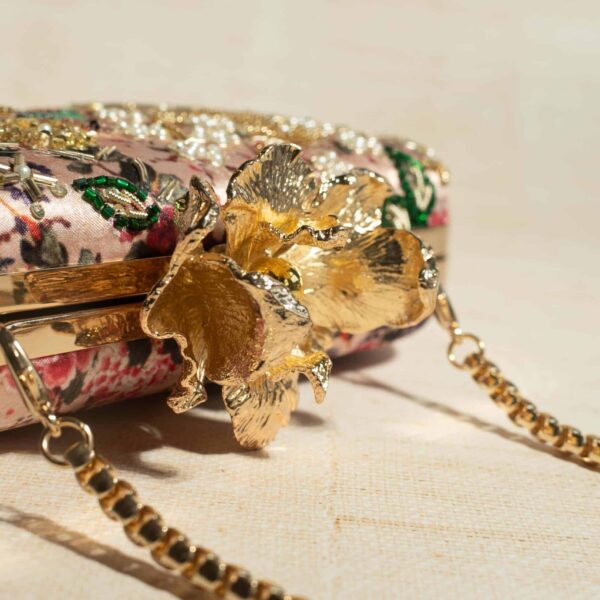 PRE-ORDER - MUMBAI DREAMS (Nude Pink) -  Floral Clasp - Image 5