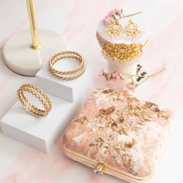 PRE-ORDER - SHAYRA (Nude Pink Velvet) - Image 5